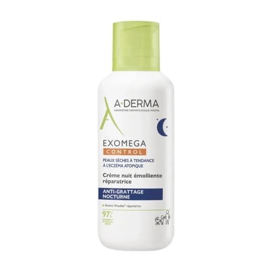 A-DERMA EXOMEGA CONT CR NUIT 400ML — Pharmacie Riviera