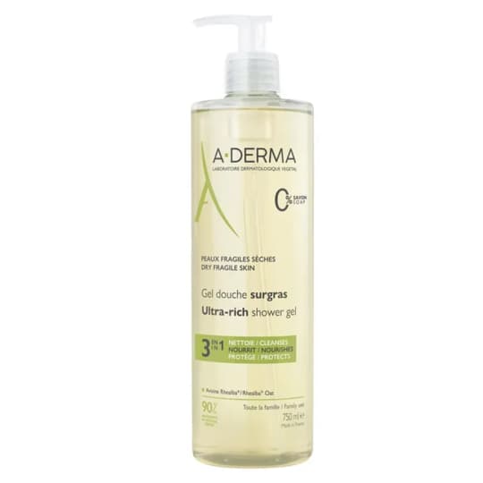 A-DERMA GEL DCH SURGRAS 750ML — Pharmacie de la Fontaine - Valenciennes