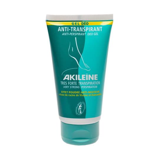 Akileine gel deo anti-transpirant pieds - 75ml — Pharmacie Pharmavance Paris 9 Rochechouart