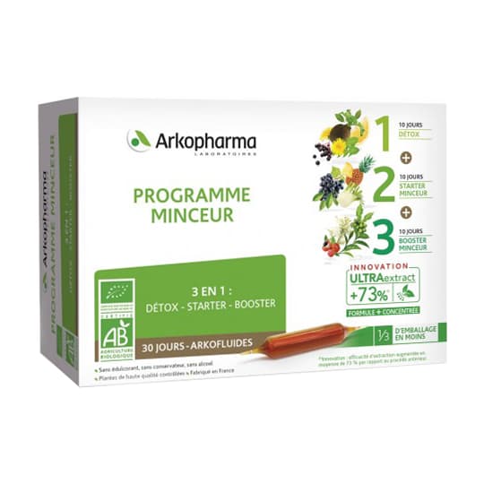 ARKOFL PROGRAMME MINCEUR BIO AMP30 — Nouvelle Pharmacie Serrier