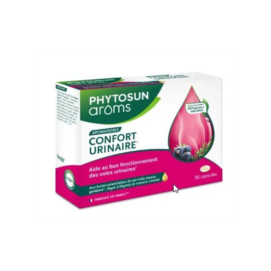 Phytosun Arôms Maux du Quotidien Capsules Confort Urinaire, 30 capsules — Pharmacie Pharmavance Paris 9 Rochechouart