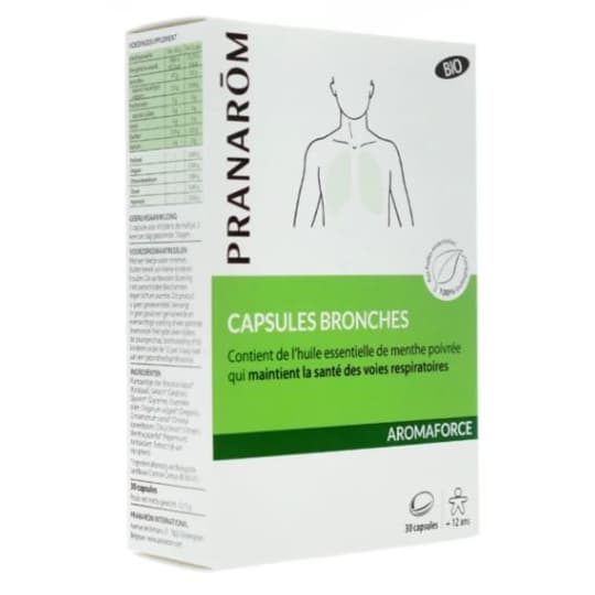 PRANAROM AROMAFOR BRONCHES CAP30 — Pharmacie Bourg Achard