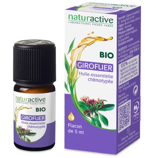 NATURACTIVE HE GIROFLIER BIO 5ML — Pharmacie des Cascades