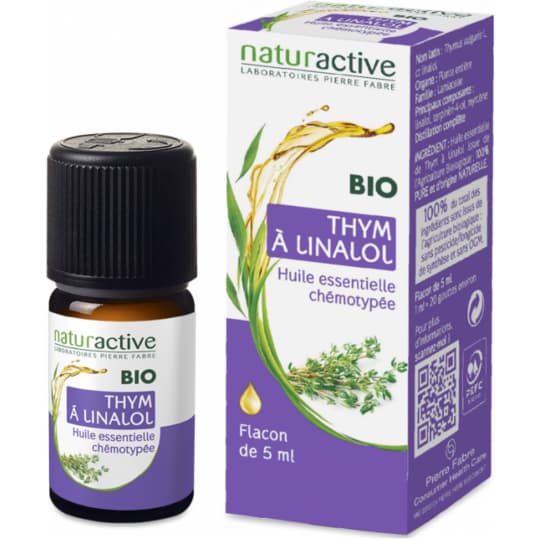 NATURACTIVE HE THYM LINALOL BIO5ML — Pharmacie du 13eme 24/24