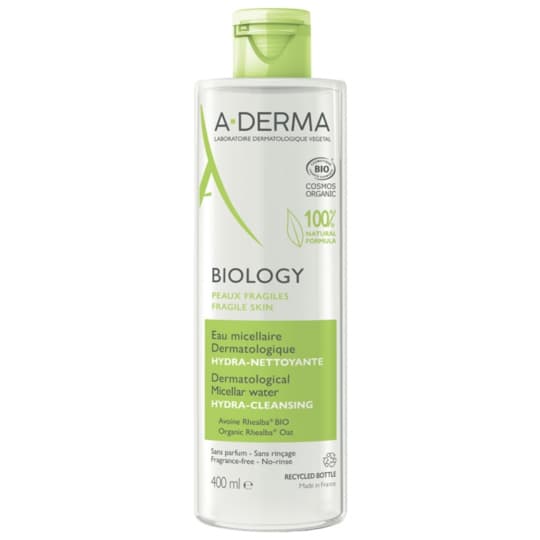 A-DERMA BIOLOGY EAU MICEL 400ML — Pharmacie des Cascades