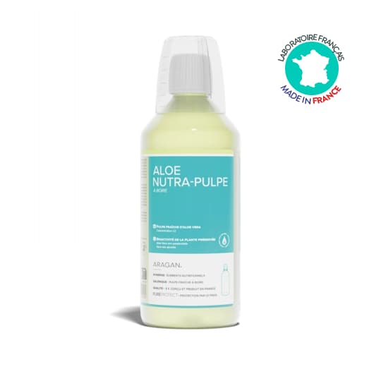 ARAGAN ALOE NUTRA PULPE 500ML — Pharmacie Pessac Arago