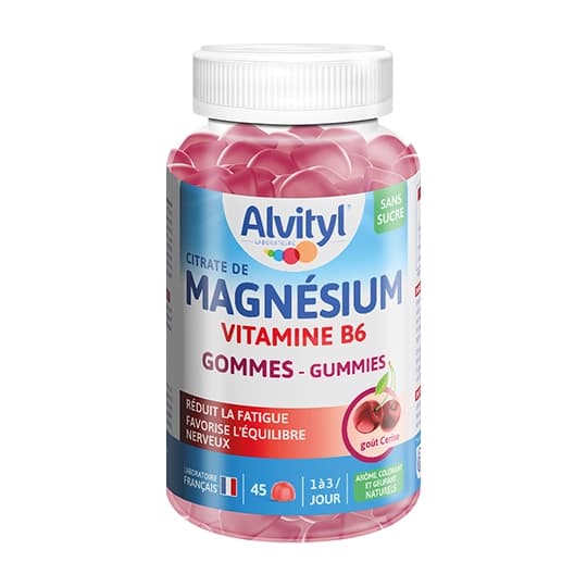 ALVITYL MAGNESIUM CERISE GOMME 45 — Pharmacie des Cascades