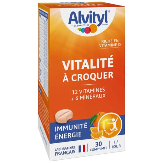 ALVITYL VITALITE AD CPR A CROQ 30 — Pharmacie Du Village Santé