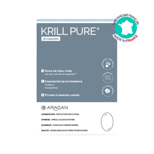 ARAGAN KRILL PURE GELUL 30 — Pharmacie Bourg Achard