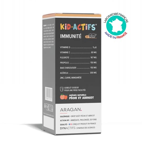 SYNACTIFS KIDACTIFS IMMUNITE 125ML — Pharmacie Saint Agricol