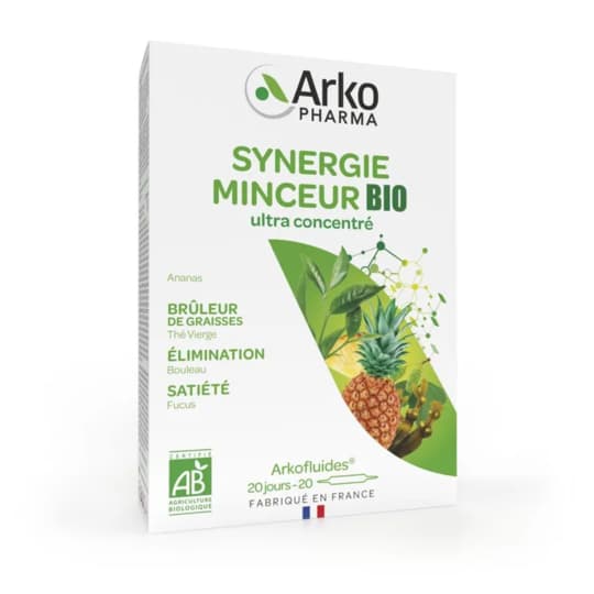 ARKOFL SYNERGIE MINCEUR BIO AMP 20 — Nouvelle Pharmacie Serrier