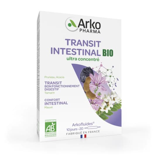 ARKOFL TRANSIT BIO AMP 20 X10ML — Grande Pharmacie de Grenelle