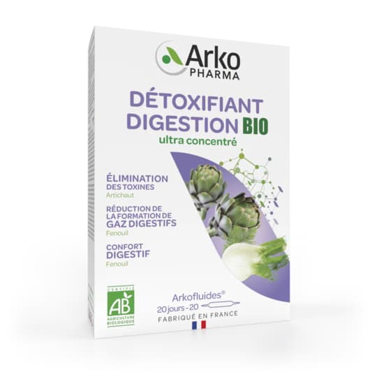 ARKOFL ARTICHAUT/FENOUIL BIO AMP20 — Pharmacie Sainte-honorine / la cité