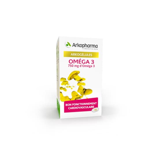 ARKOG OMEGA3 ORIG MAR CAPS 180 — Pharmacie Sainte-honorine / la cité