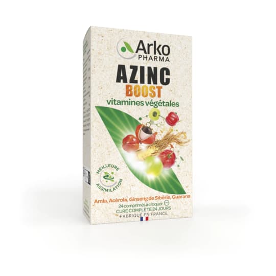 AZINC VEGETAL BOOST CPR 24 — Pharmacie des Antes by Nexum