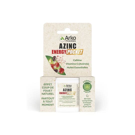 AZINC ENERGYPOCKET CP SUBLING 60 — Pharmacie Du Lilas