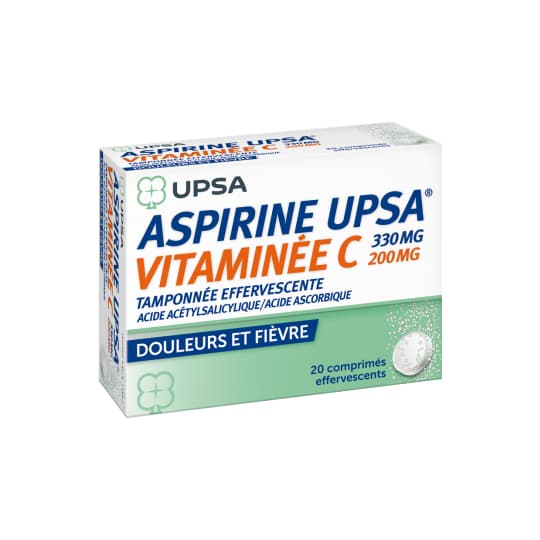 ASPIRINE VIT C UPSA CPR EFF 20 — Pharmacie Rocade by Nexum