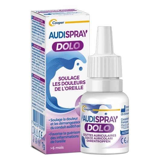 AUDISPRAY DOLO GTT AURICULAIRE 7G — Pharmacie Jeanne D'Arc
