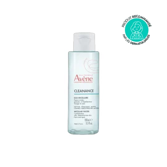 AVENE CLEANANCE EAU MICELL 100ML — Pharmacie des Cascades