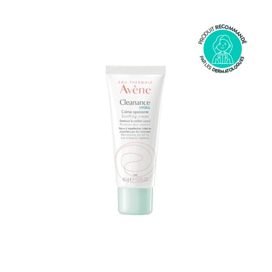 AVENE CLEANANCE HYDRA CREME APAISANTE Creme apaisante. tube 40 ml — Pharmacie Pharmavance Ménilmontant