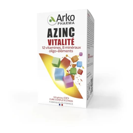 AZINC VITALITE AD GELUL120 — Pharmacie Tasseel