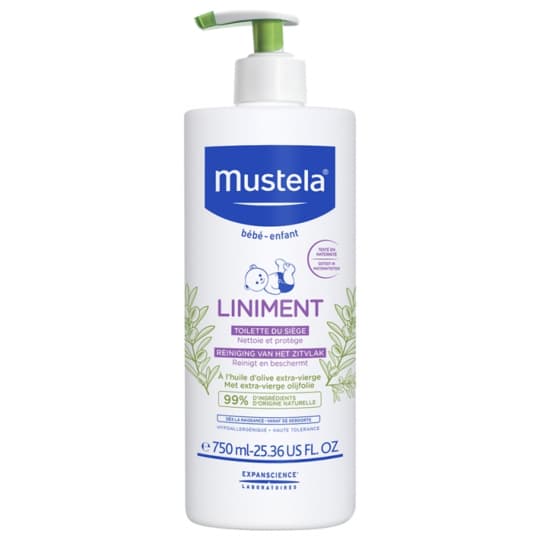 MUSTELA BB LINIMENT FL POMPE 750ML — Pharmacie Lafayette de Roubaix
