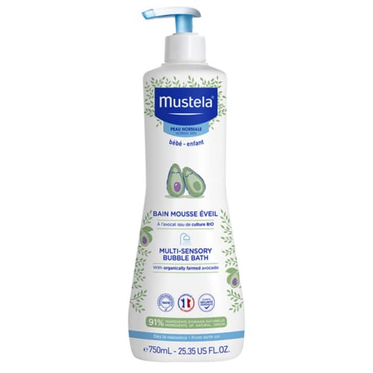 MUSTELA BB BAIN MOUSS EVEIL PN 750 — Grande Pharmacie Lazare Carnot 7j/7