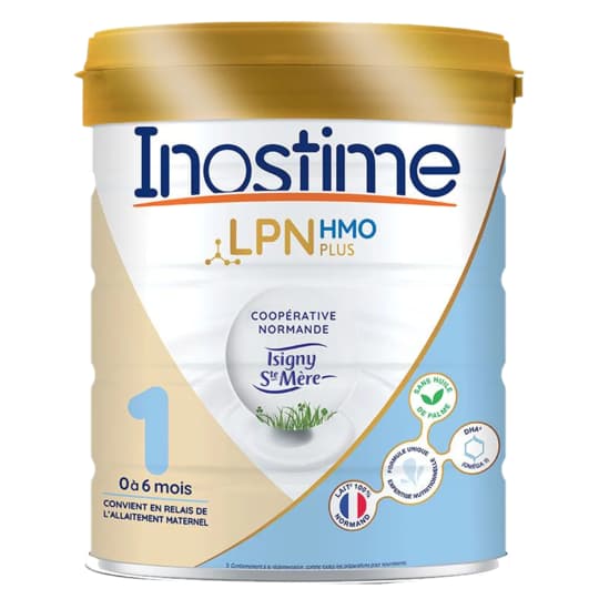 INOSTIME LAIT 1ER AGE 0-6M 800G — Pharmacie Du Vieil Abreuvoir