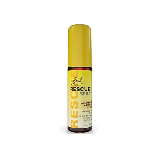 Rescue bach spray, spray de 20 ml — Pharmacie de la Plaine - Saint-Denis