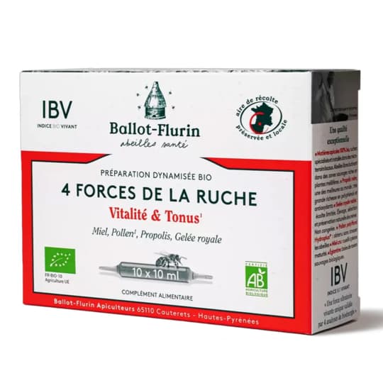 BALLOT FLUR FORCE RUCHE AMP 10 — Pharmacie basire by Nexum