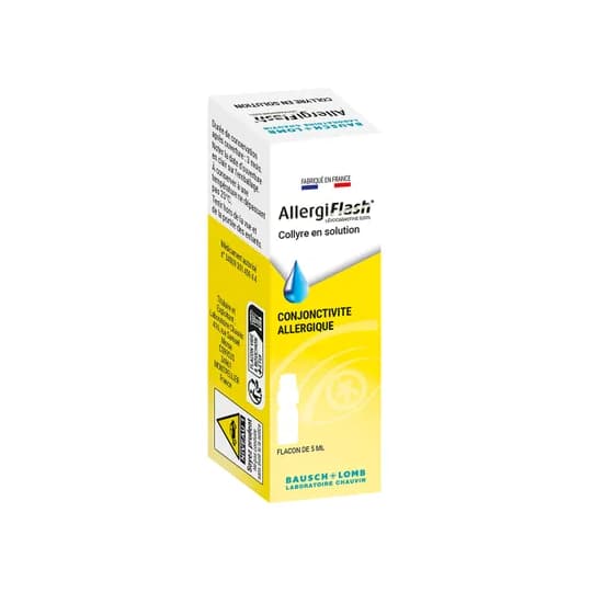 ALLERGIFLASH 0,05% COL FLACON 5ML — Pharmacie Européenne 24/24 de la place de clichy