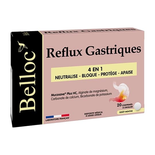 BELLOC REFLUX GASTRIQ CPR A CROQ20 — Pharmacie Carnot
