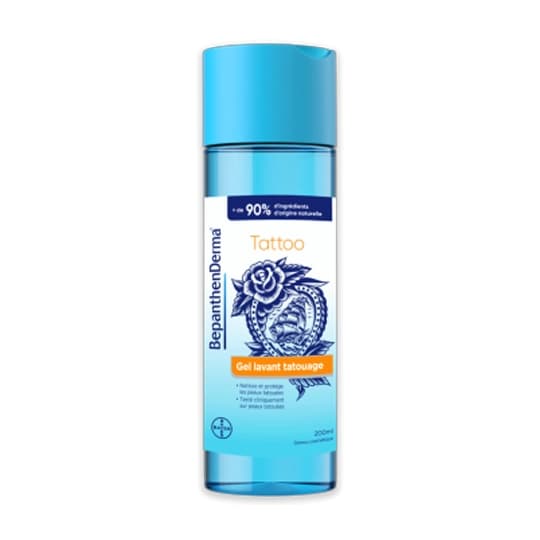 BEPANTHENDERMA GEL LAV TATTOO200ML — Pharmacie des Couronneries