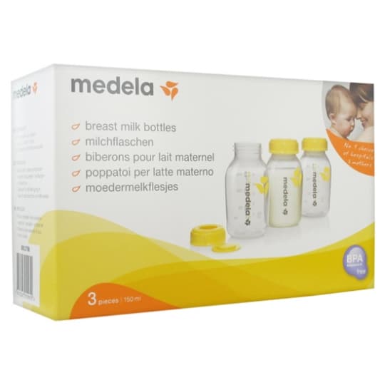 Medela recueil du lait maternel - lot de 3 biberons - 150 ml — Pharmacie Marie Stuart