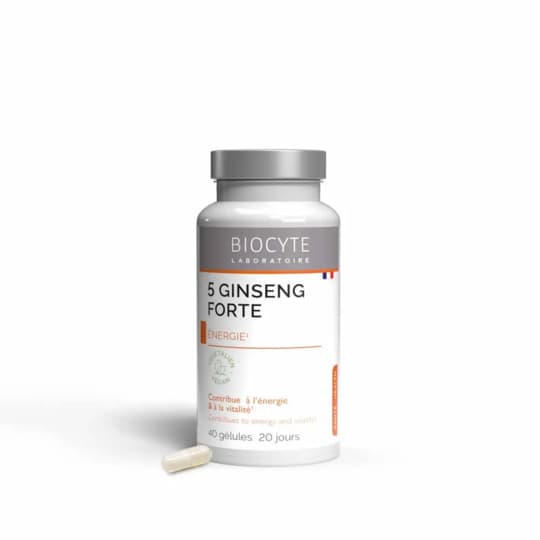 BIOCYTE 5 GINSENG FORTE GELUL 40 — Pharmacie Seguin
