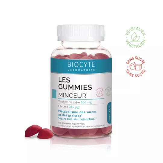 BIOCYTE LES GUMMIES MINCEUR 60 — Pharmacie Lafayette de Roubaix