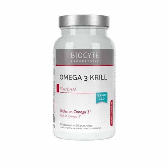 BIOCYTE OMEGA3 KRILL 500MG CAPS 90 — Pharmacie Seguin