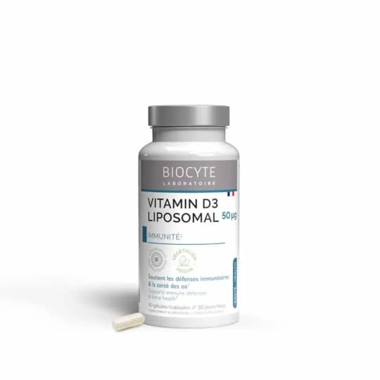 BIOCYTE VIT D LIPOSO GELUL 30 — Pharmacie Pessac Arago