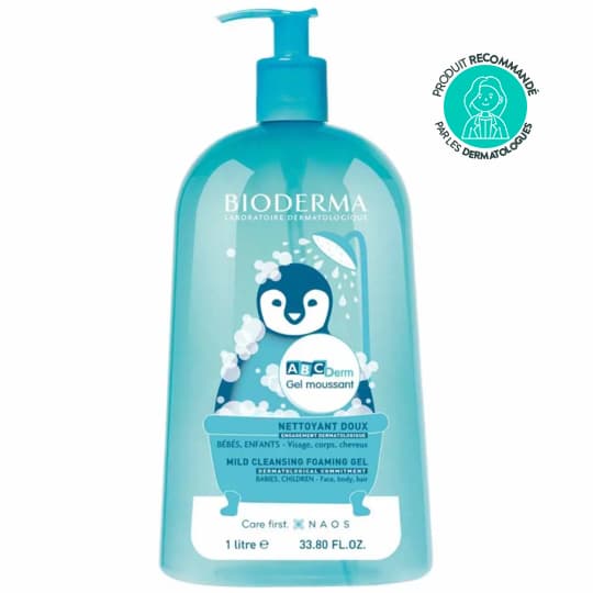 ABCDERM GEL MOUSSANT 1L — Pharmacie Lamarck