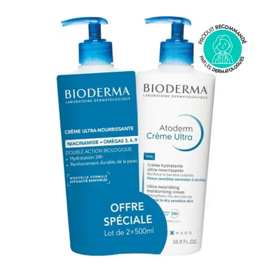 ATODERM CR ULTRA NOURR 500MLX2 — Pharmacie des Couronneries