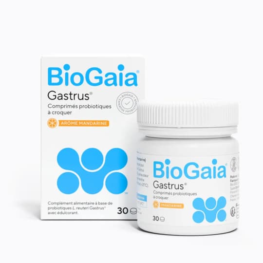 BIOGAIA GASTRUS MANDARINE CROQ 30 — Pharmacie Le pallec