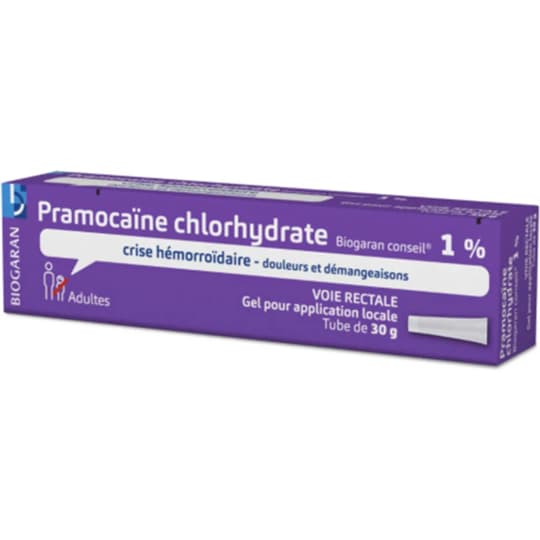 PRAMOCAINE CHLOR 1% BGR GEL TUB30G — Pharmacie Principale de Malakoff