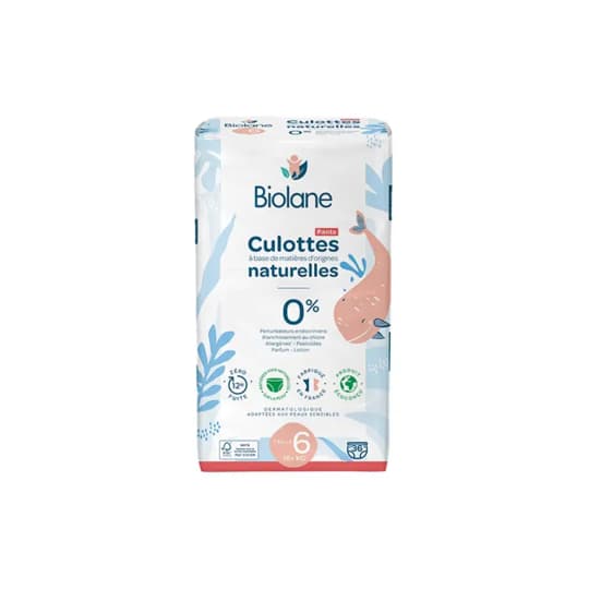 BIOLANE COUCHE CULOTTE ECO T6 X36 — Pharmacie des Cascades
