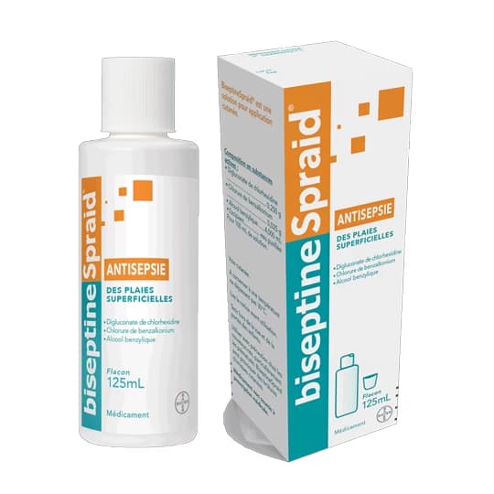 BISEPTINESPRAID FL 125ML — Pharmacie Chartreuse