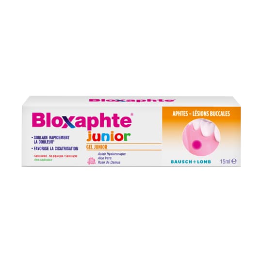 BLOXAPHTE JUNIOR GEL 15ML — Pharmacie des Cascades