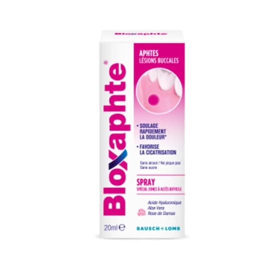 BLOXAPHTE SPRAY 20ML — Pharmacie des Cascades