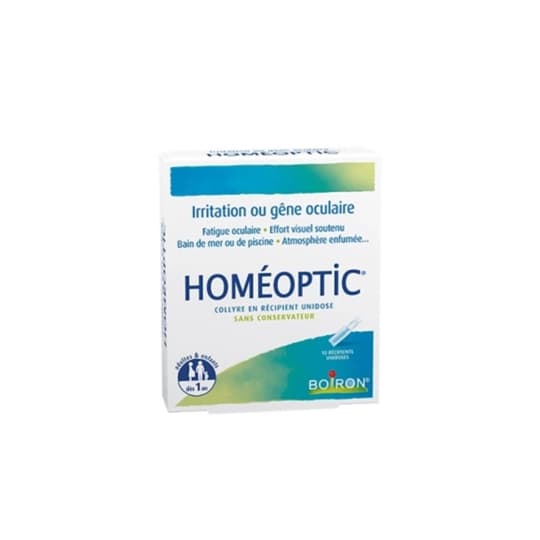 HOMEOPTIC COL UNIDOSE 0,4ML 10 — Pharmacie des Rives du Cher