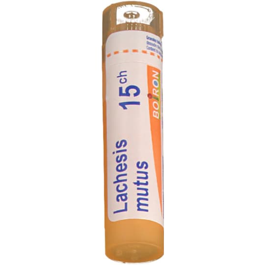 Boiron Lachesis (mutus) 15ch Granules 4g — Pharmacie Tocaven - Bordeaux