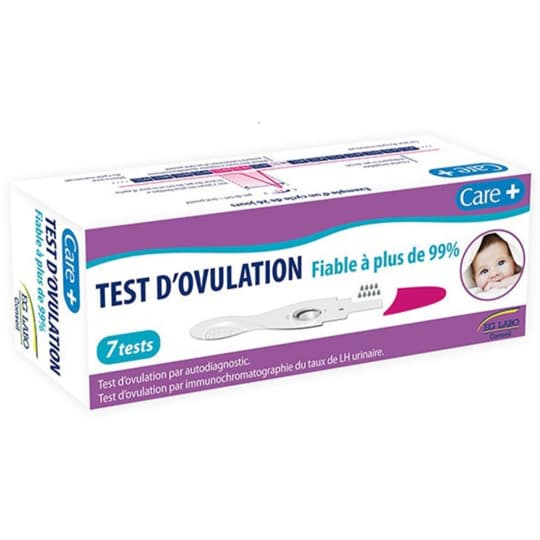 CARE+ TEST OVULATION BTE 7 — Pharmacie Lamarck