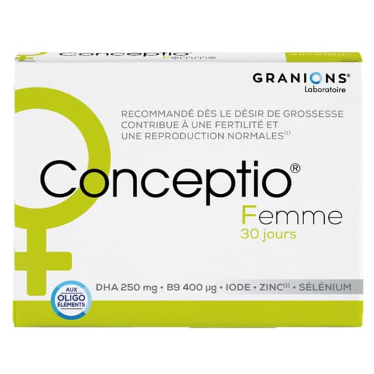 CONCEPTIO FEMME GELUL30+CAPS30 — Grande Pharmacie des Halles Pharma